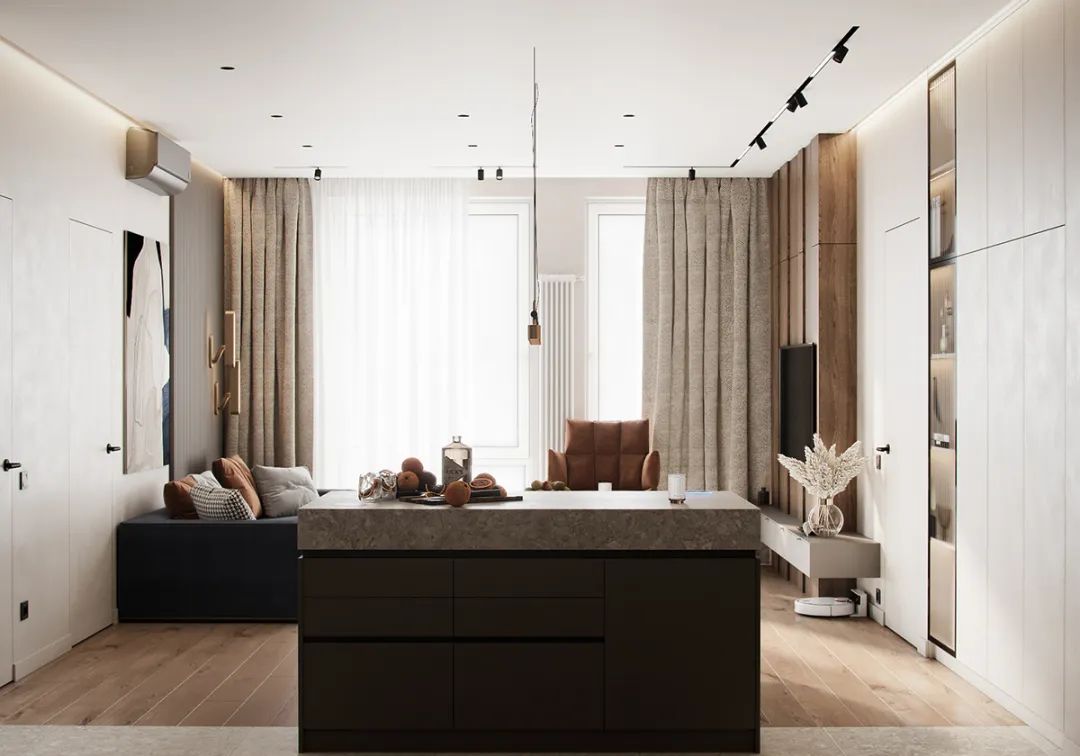 现代简约轻奢住宅丨BODES Studio-7