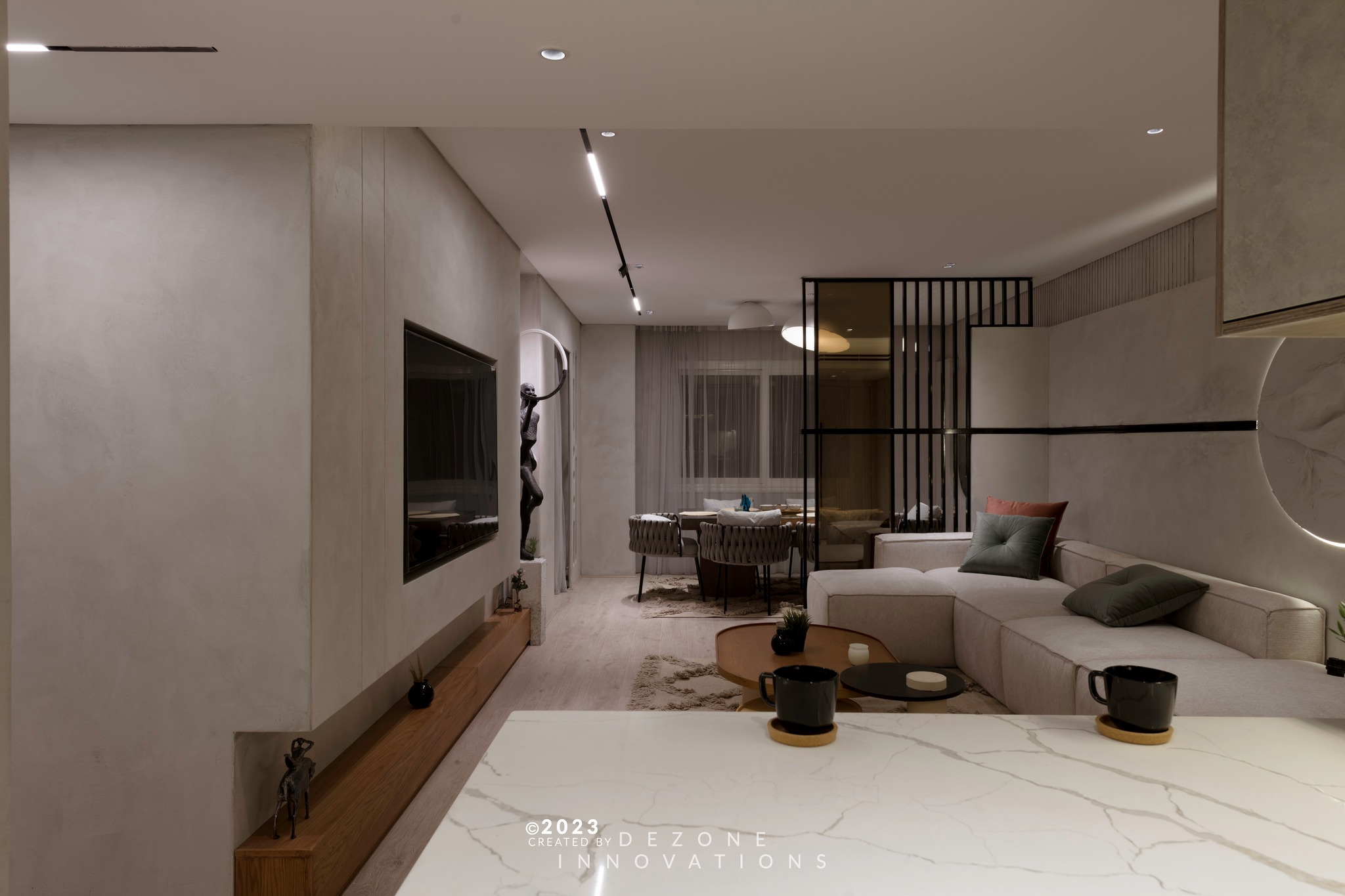 Madinaty 公寓接待处丨Dezone innovations-10