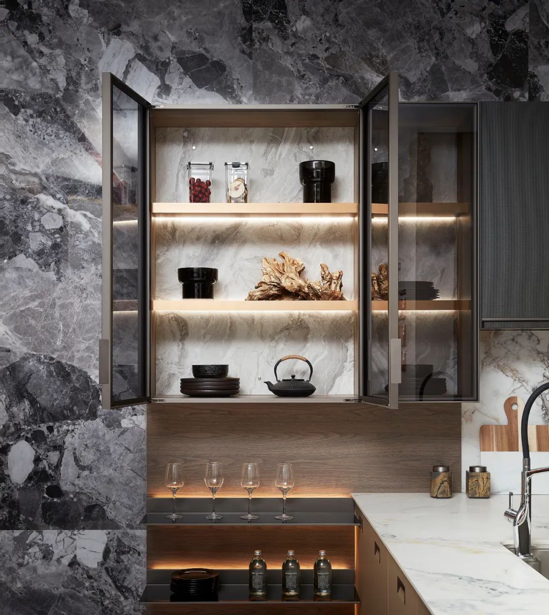 2022欧派新品 | 现代简约风的厨房怎么装？「塞尚」给你设计灵感-41