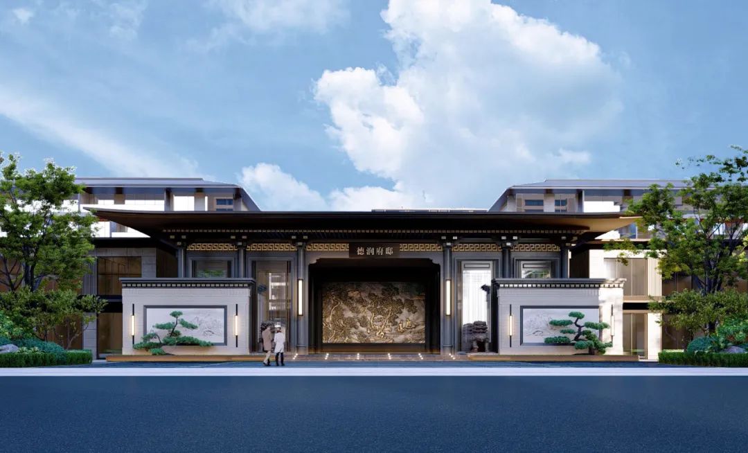 山河表里住|襄汾德润府邸丨中国山西丨河南筑雅景观设计有限公司-2