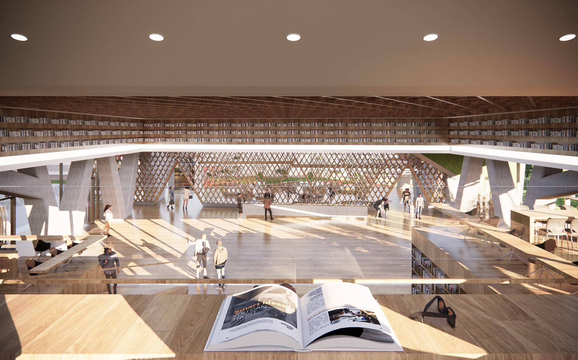 韩国光州图书馆 · 城市公共空间的新篇章-7