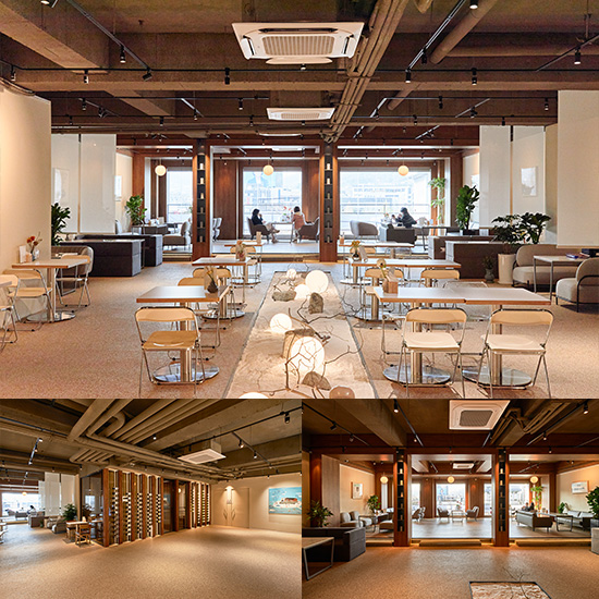 现代高级风 240 平咖啡厅设计-1