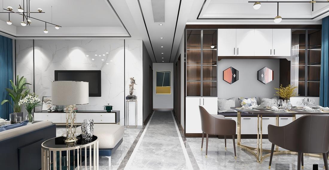 
陕西韩城红鑫中央公园12号楼私宅设计 -5