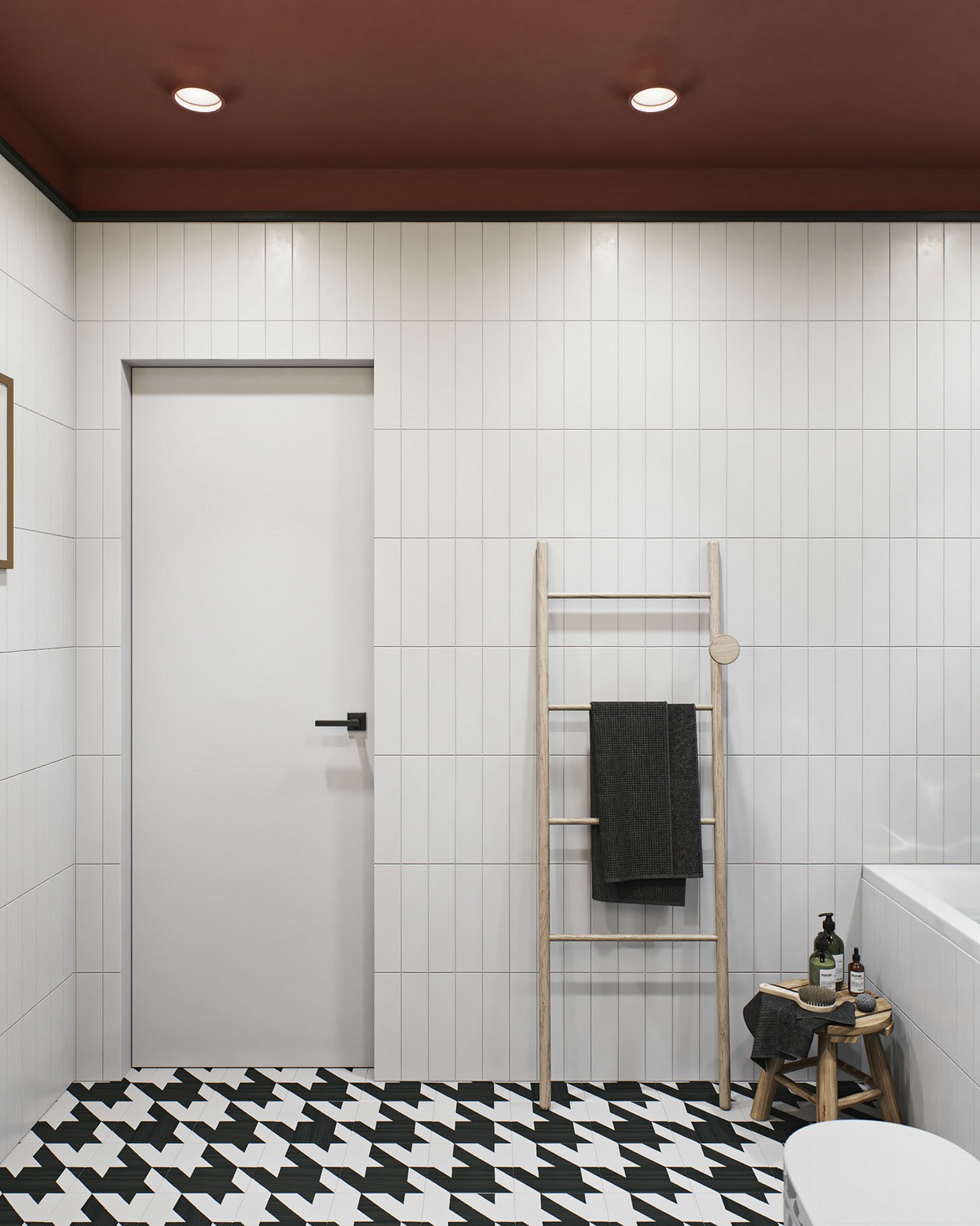 97㎡混搭 风色彩丰富，布局大胆-23