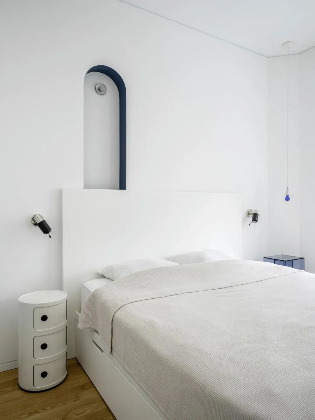 现代 43㎡白色公寓-30