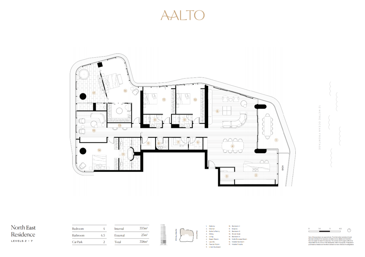 澳大利亚黄金海岸 AALTO 公寓丨Conrad Gargett-17