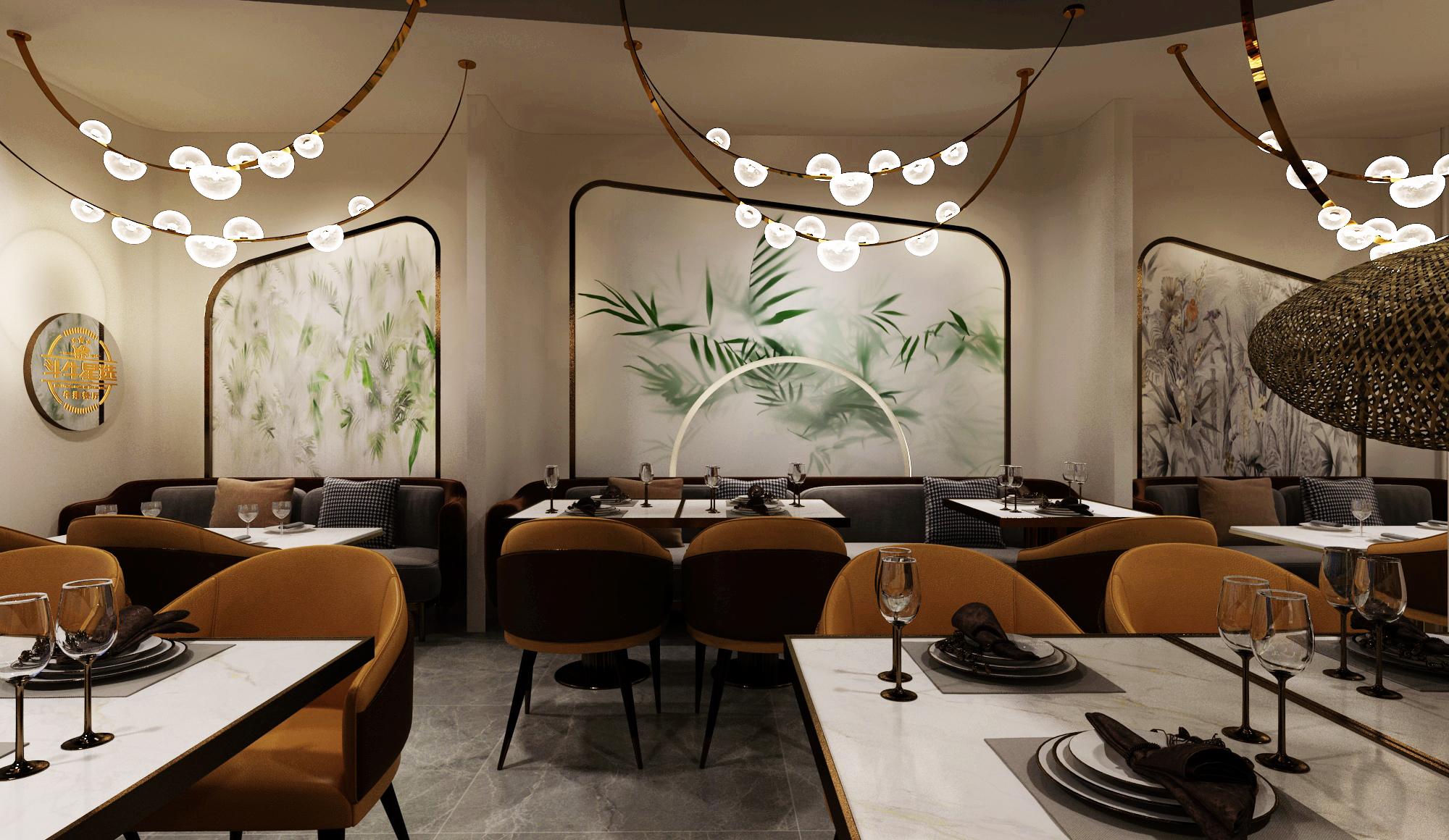 斗牛星选店铺工装设计3D效果图-8