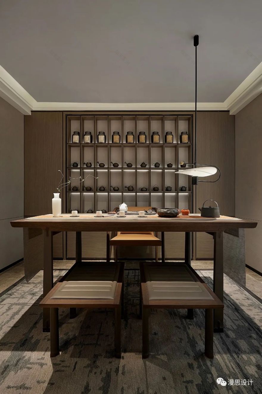 极简禅意,新中式别墅空间的优雅诗篇-14