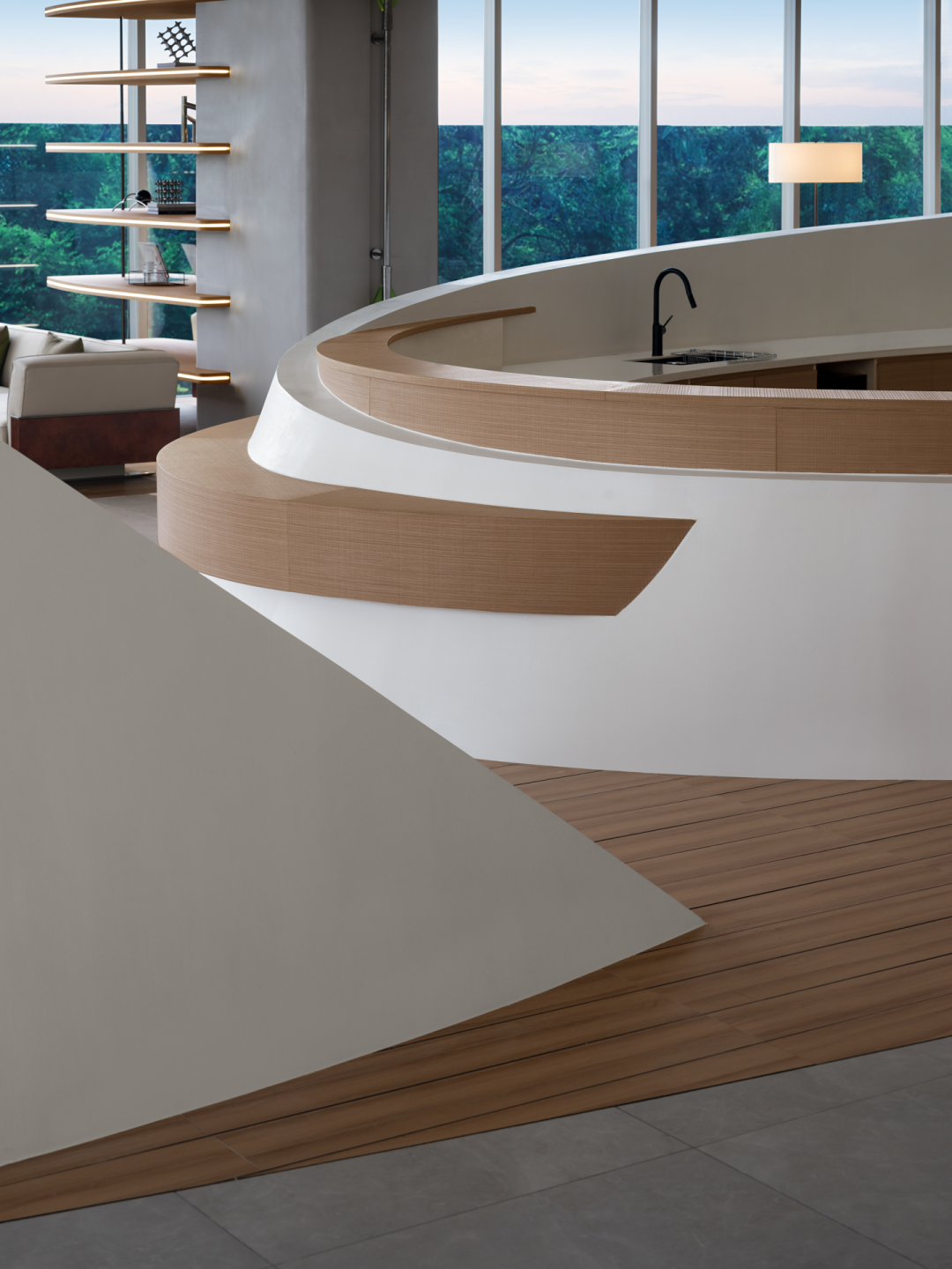 扬州万科·东望营销中心丨中国扬州丨明德设计-14