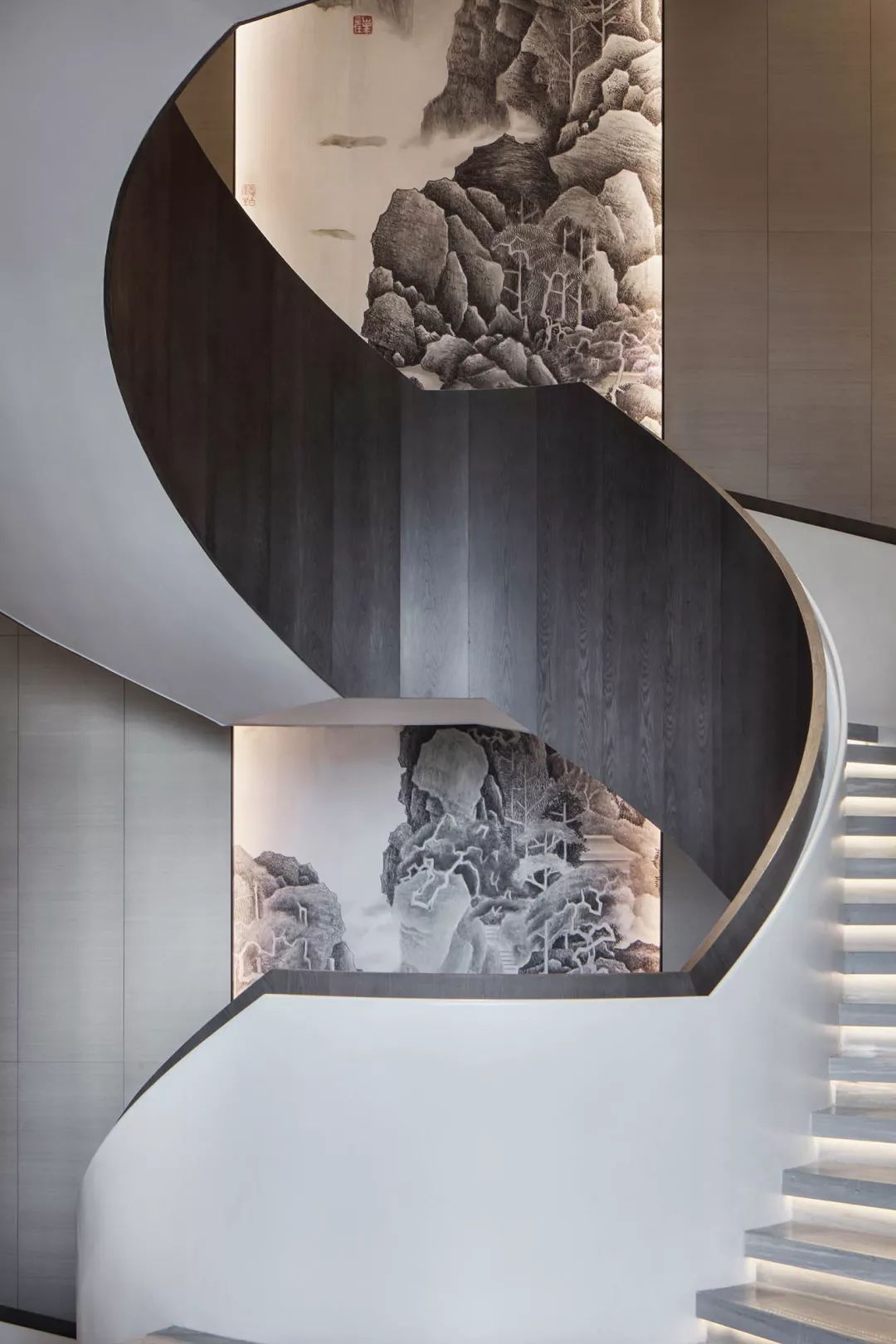 广州臻园营销中心 | “四水归堂”的中式美学空间-23