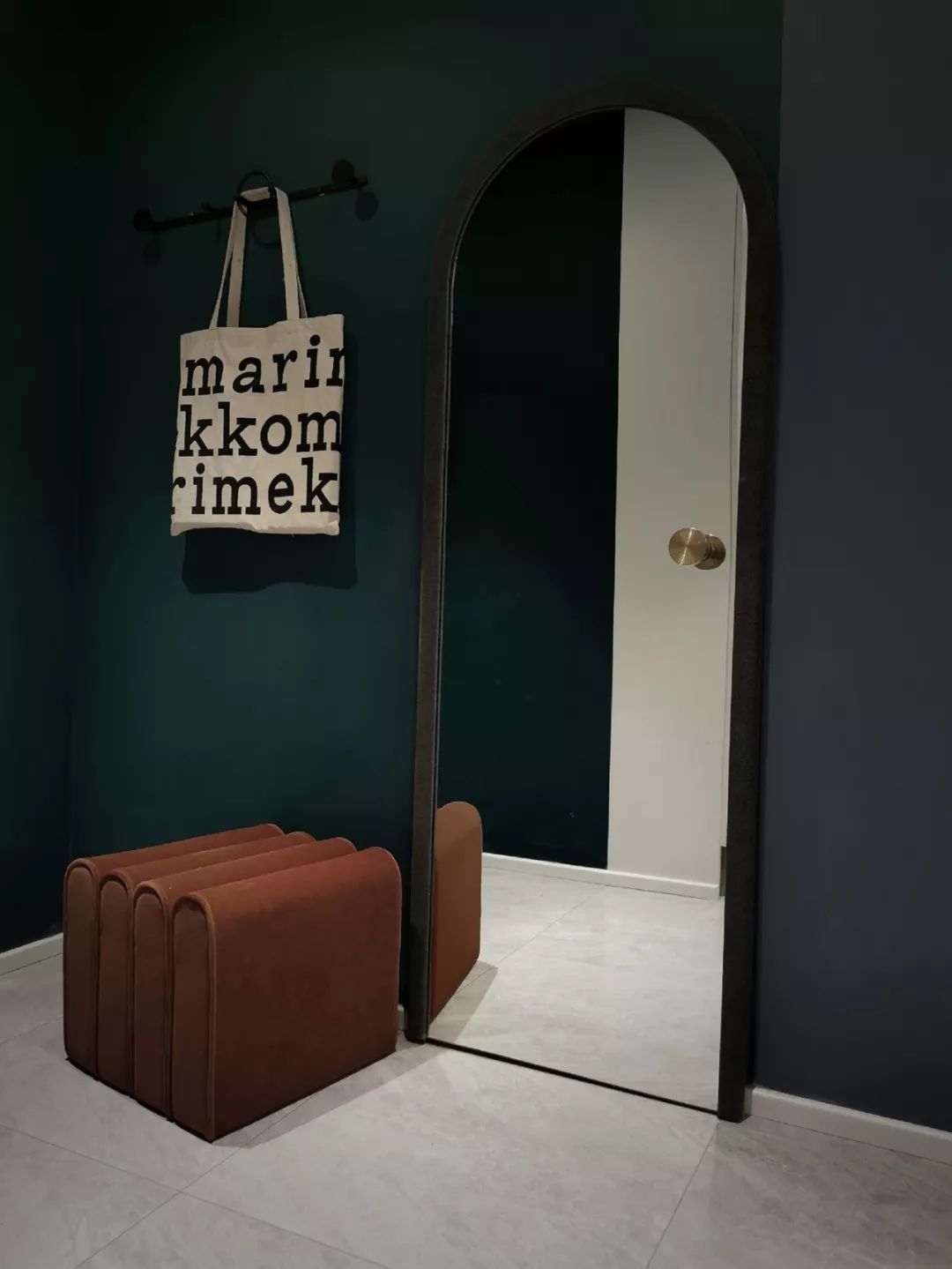 85㎡水电云立方套三双卫,绿色艺术空间的焕新设计-29