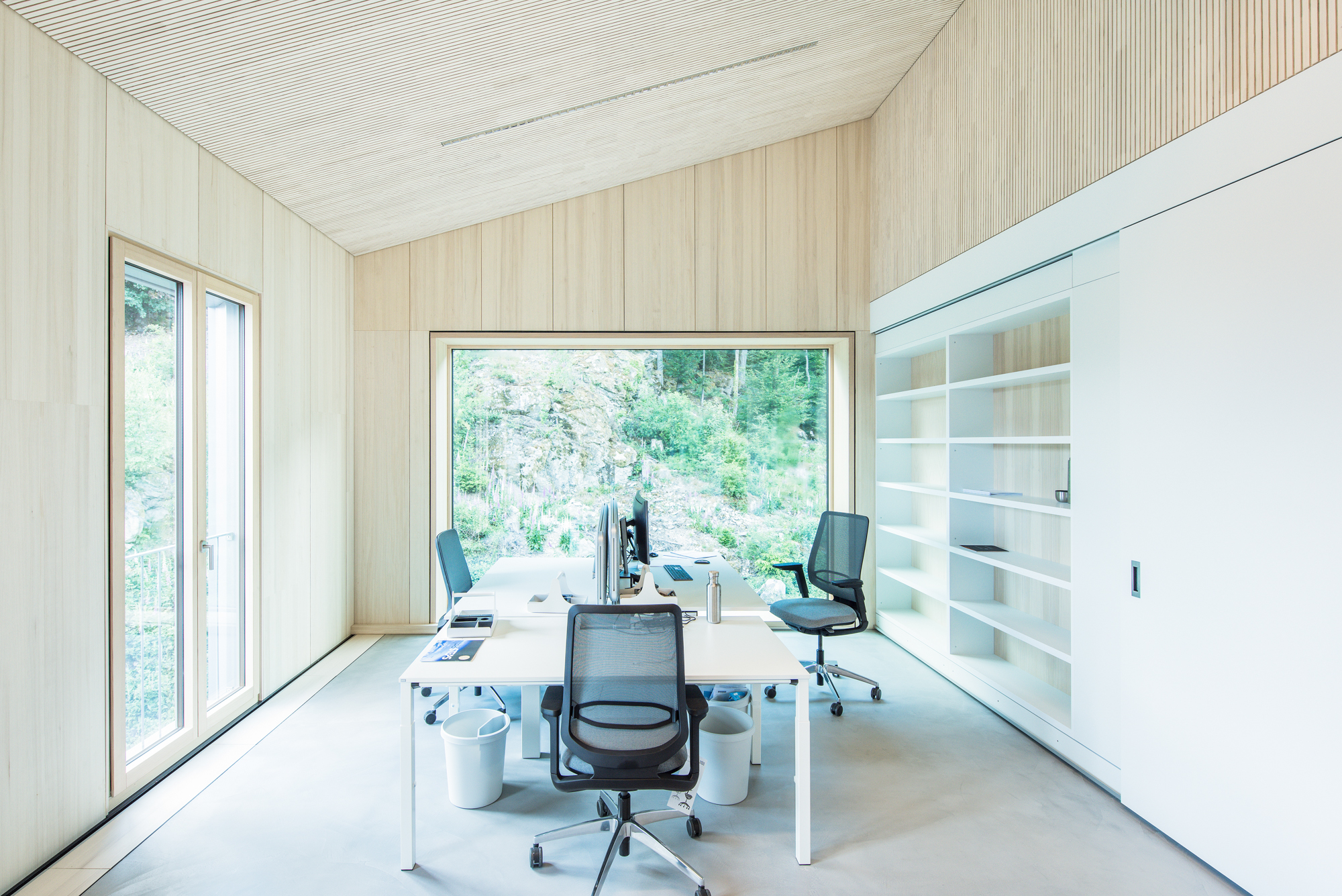 四层木材混合办公大楼丨Harter + Kanzler-44