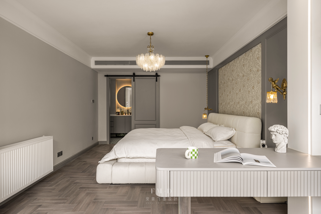 阳光宅院 · 150㎡美式四室改两室设计丨中国合肥丨飞墨设计组-58