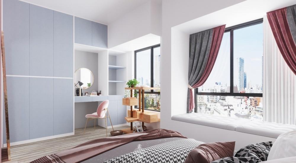 糖果色北欧风,打造清新梦幻家居空间-8