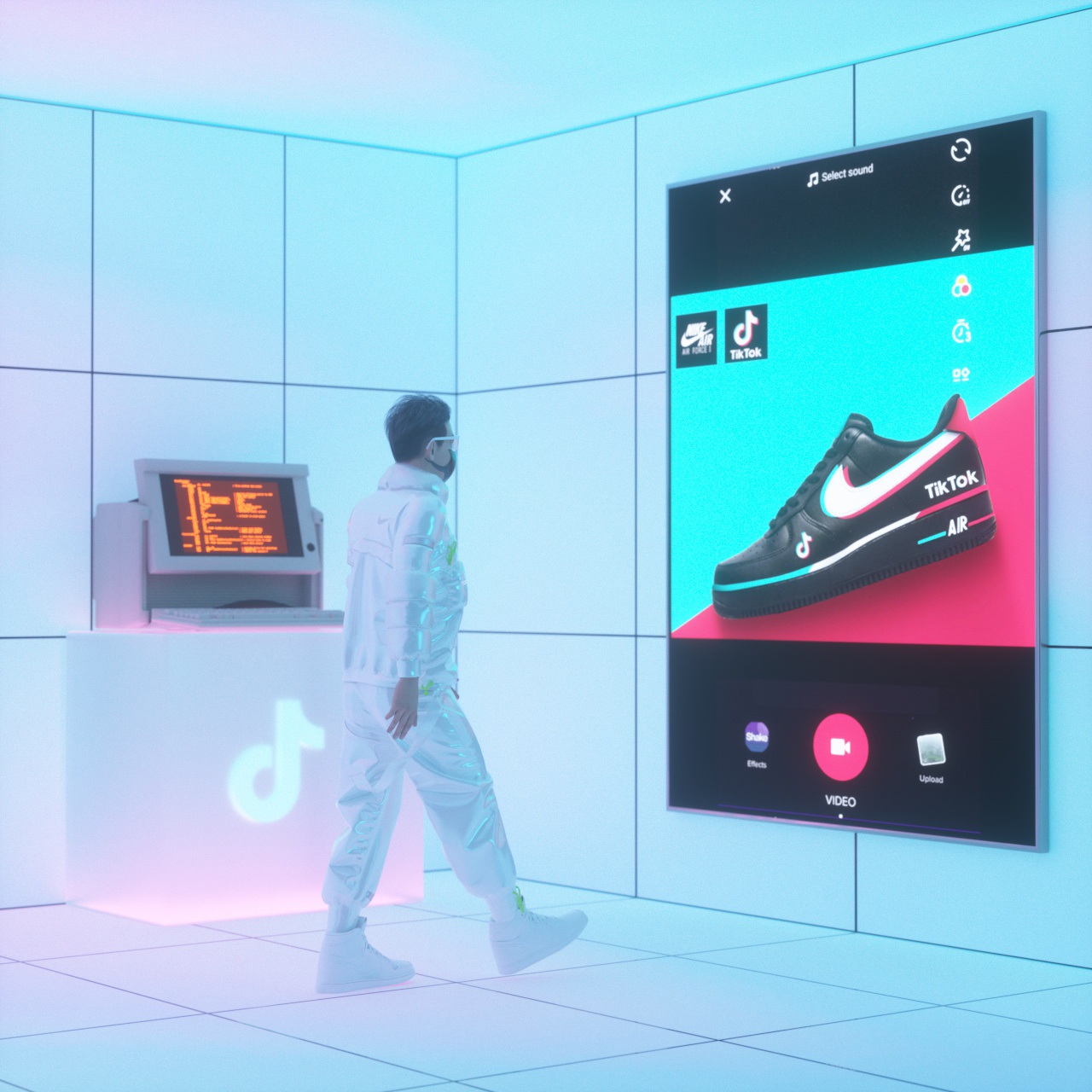 TikTok x Nike -Pop up Concept-4