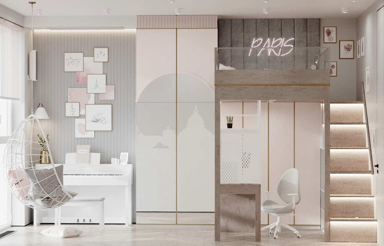 130平简约空间，配色细腻！-12