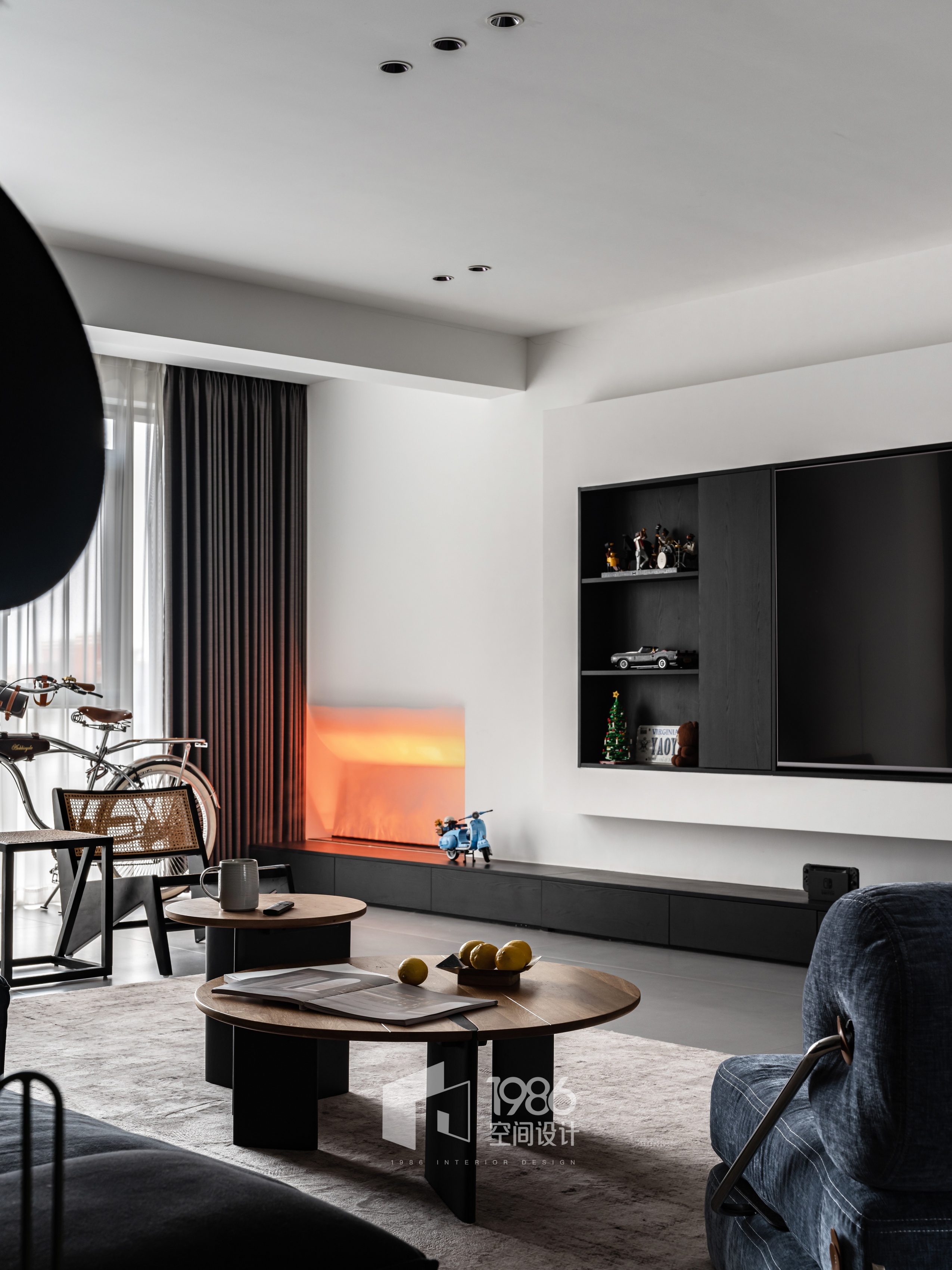 1986设计｜无界之境  海归的治愈系乌托邦丨中国长沙丨1986空间设计-0