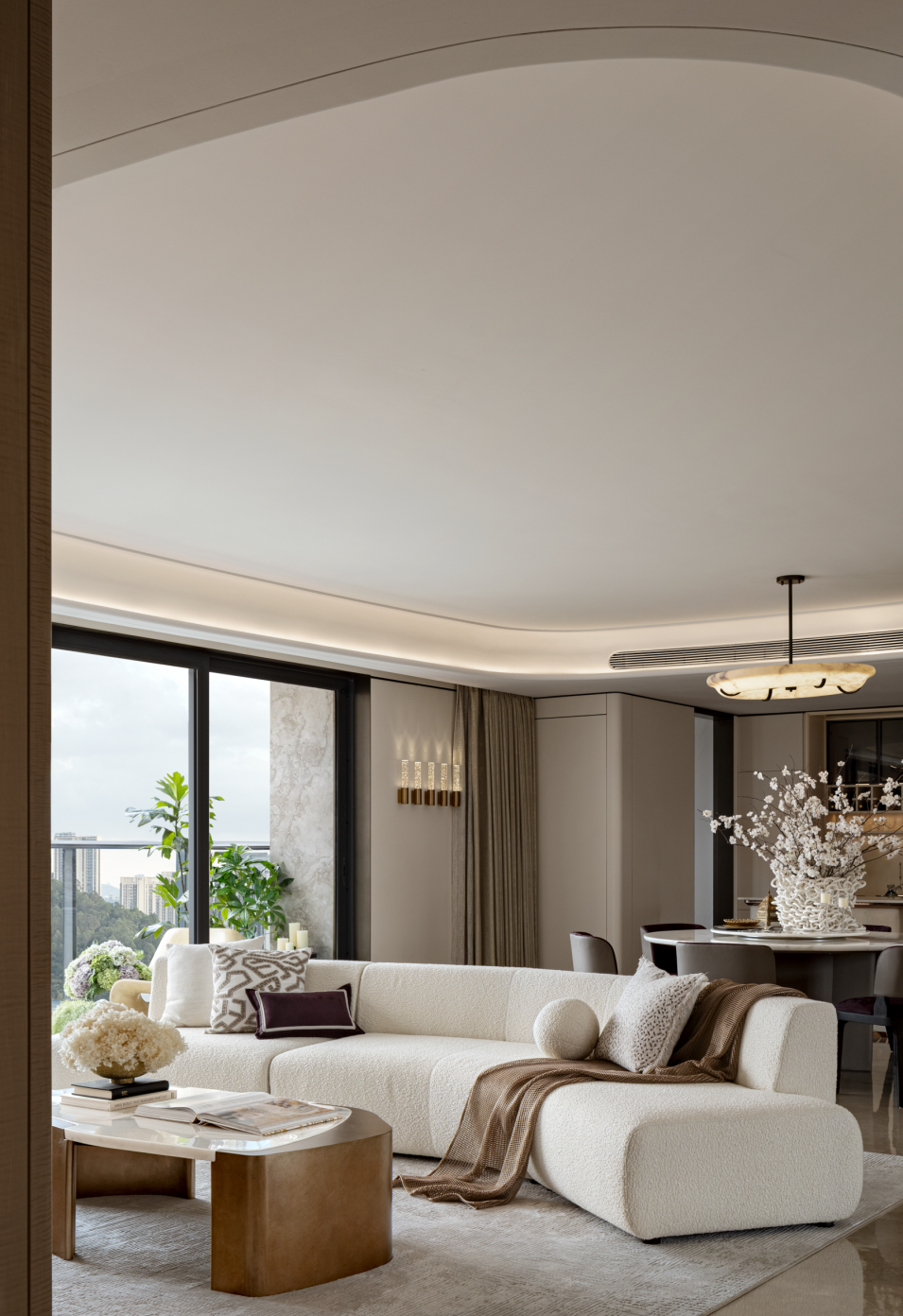 诗意空间设计 | 深圳鹏瑞鹭璟府展示样板间-6