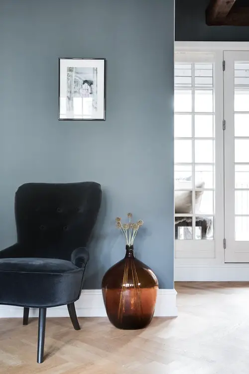 丹麦蓝色公寓 | 宁静的禅意空间-5