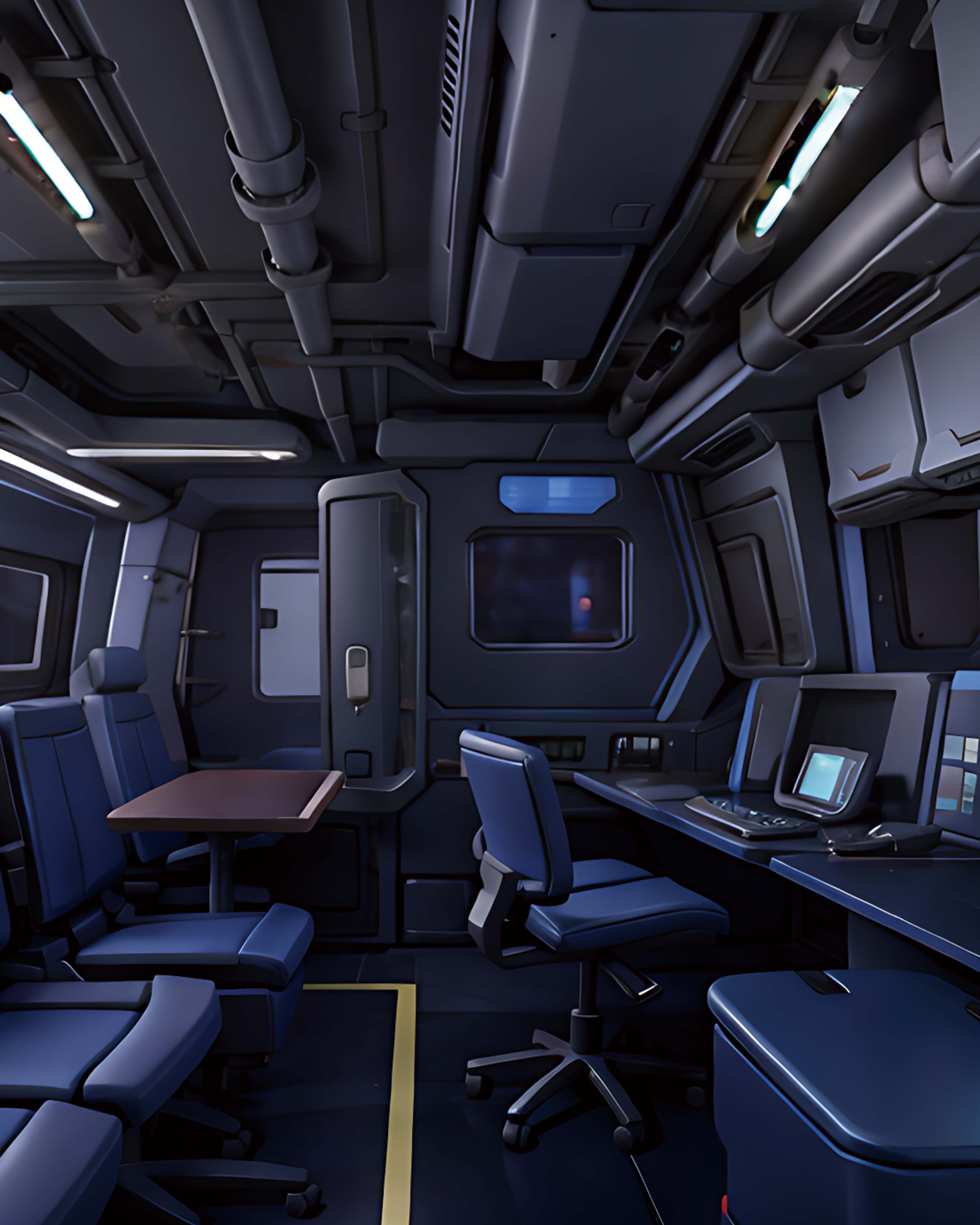 未来赛博朋克科技建筑-3