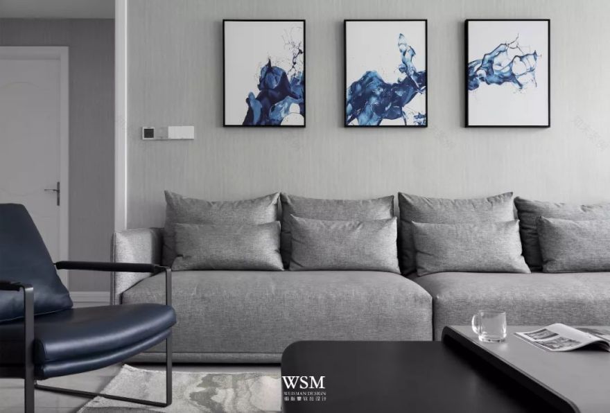 质感生活,和谐空间——苏州瑞景国际灰色调全案设计-27