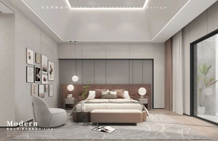 现代高级感 · 紫金七号 430㎡别墅设计丨中国南京丨堂杰国际设计-36