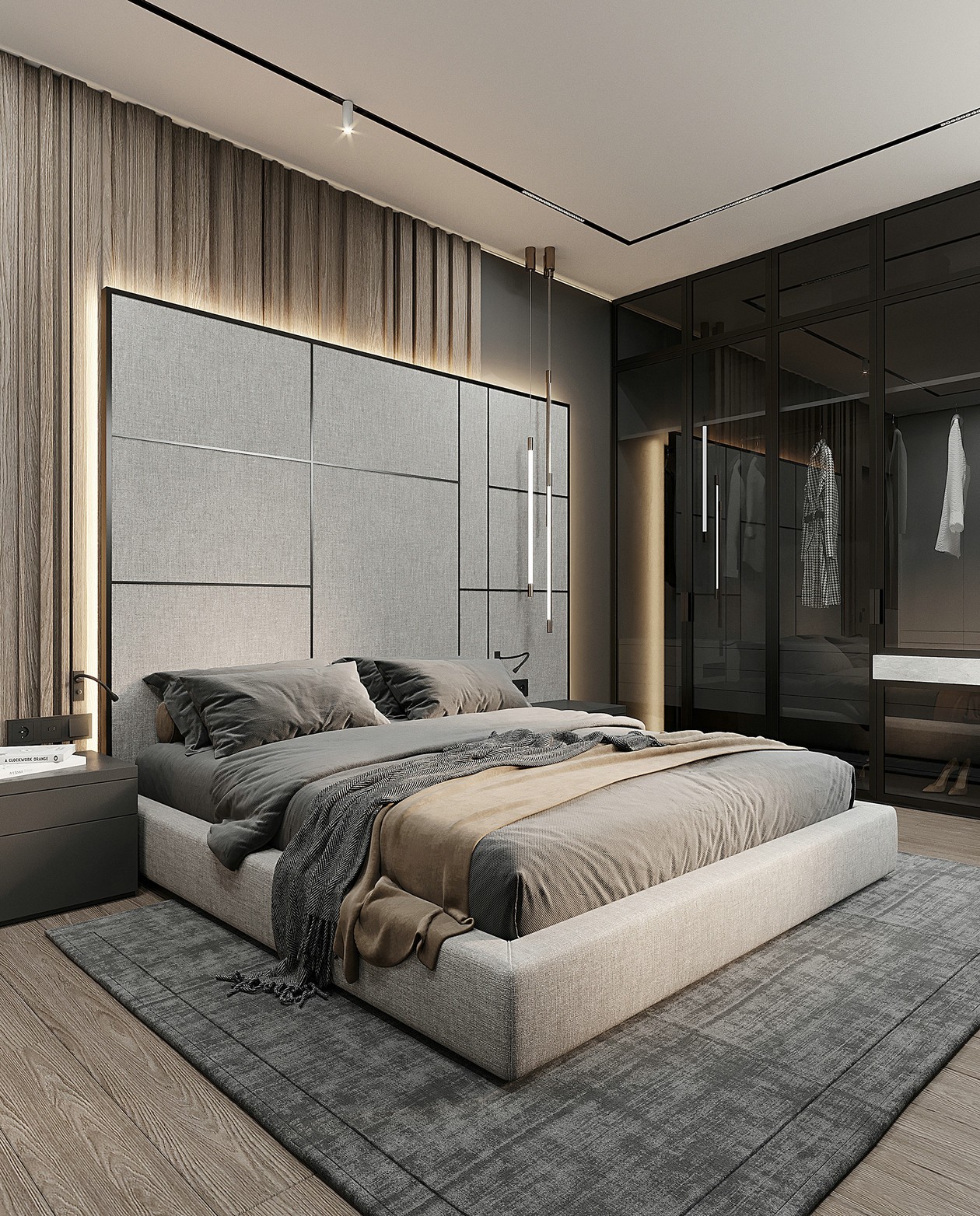 80㎡高级色系公寓设计 这才叫格调！-11