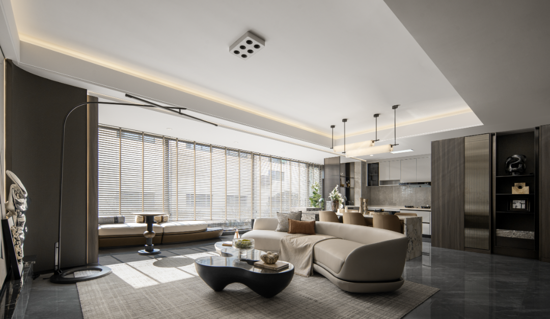 蜀道·宽境 143㎡样板间+架空层丨中国成都丨北京靳朝晖设计有限公司-5