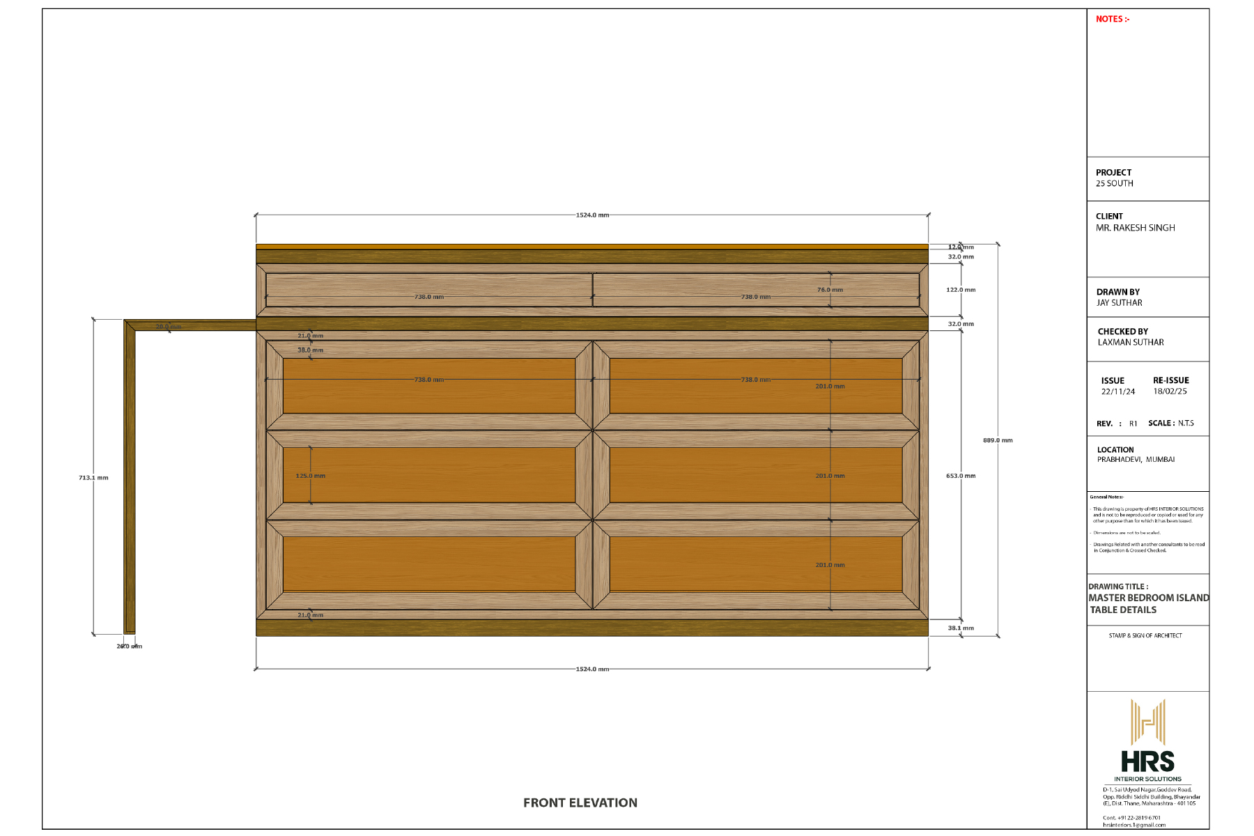 ISLAND TABLE (MR.RAKESH SINGH)F-1
