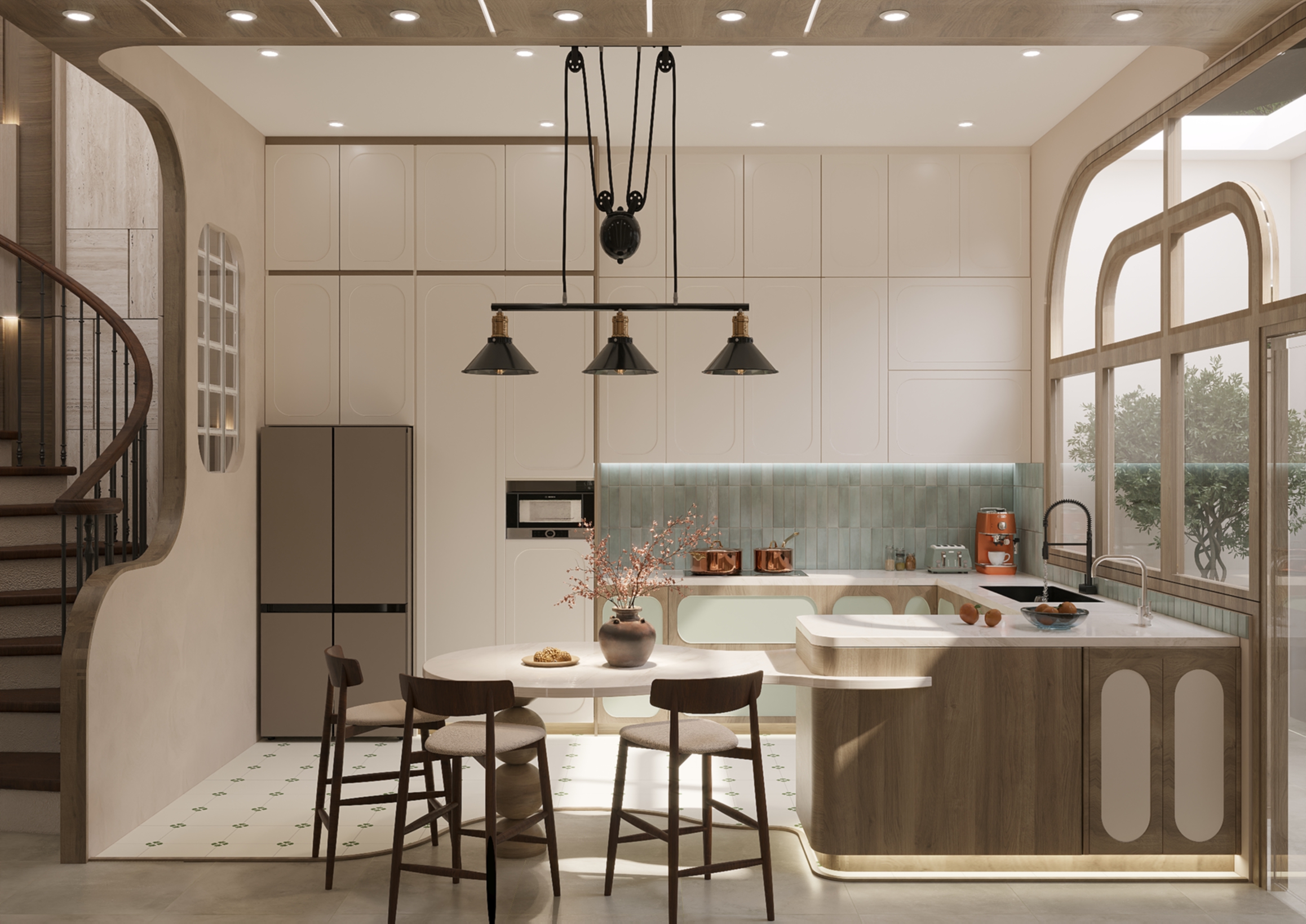 仁贤居(由于NHAN YEN可能是越南语人名或地名等特定名称的拼音,这里按常见越南语人名仁贤来处理,HOUSE是房子、居所,组合成较合适的中文表达仁贤居 ,若有更准确背景信息可进一步调整) 丨越南胡志明市-13