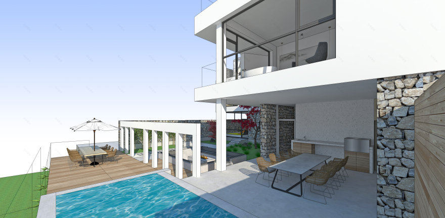 北京房山二渡毛石与白民宿新建丨中国北京-9