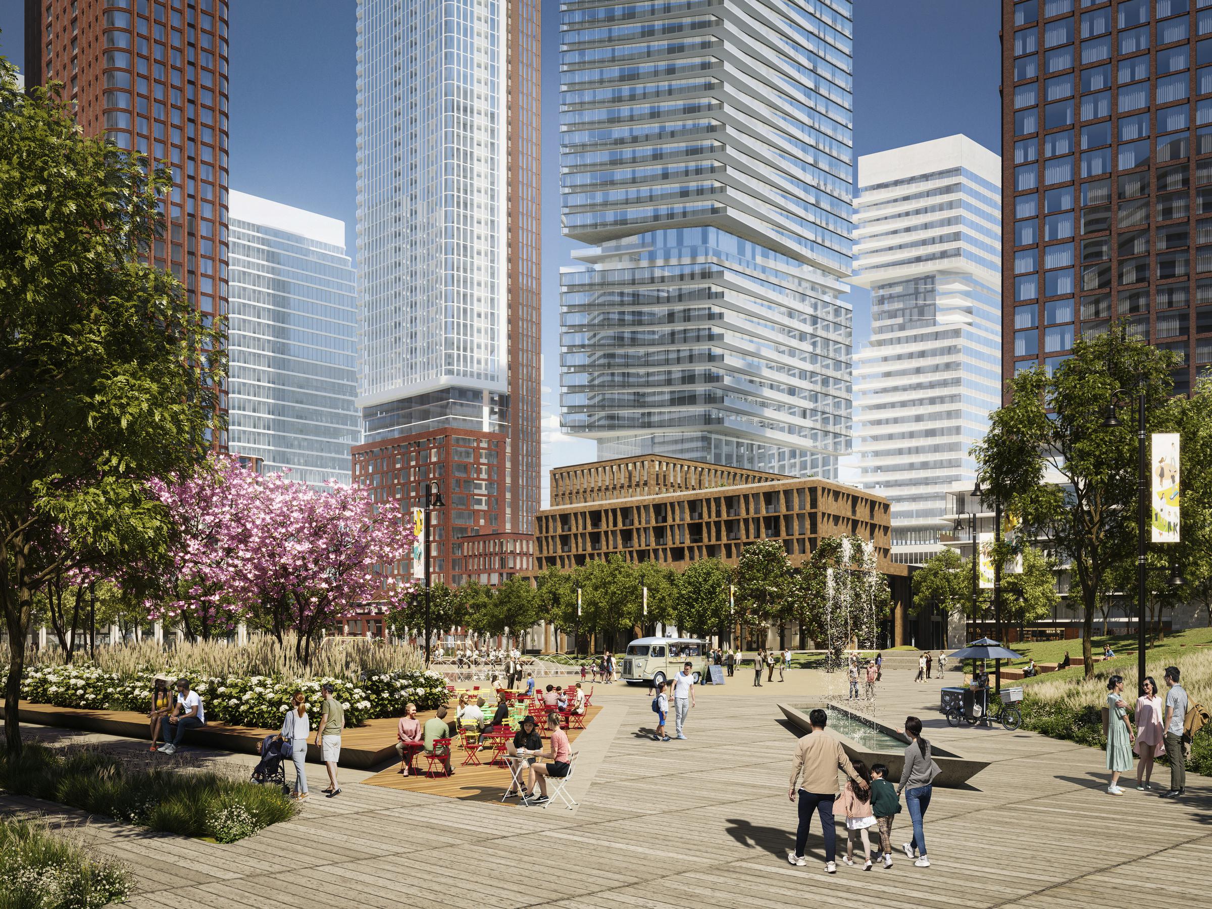 里约坎巨像购物中心（注：RioCan可音译为里约坎；Colossus有巨像巨大的事物之意，结合语境推测为一个购物中心名字，这里用宽泛的购物中心翻译Centre ，具体或许可根据实际情况修改） 丨加拿大丨Hariri Pontarini Architects-25