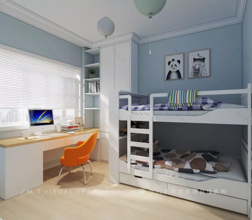 南宁竹江景苑 110㎡慵懒随性家装设计-37