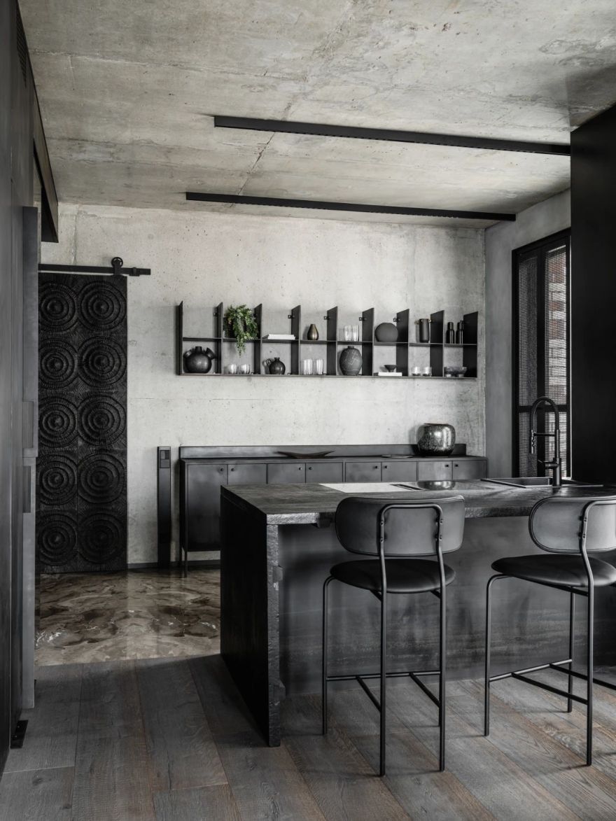 莫斯科公寓室内设计丨俄罗斯莫斯科丨Ariana Ahmad 设计工作室-23