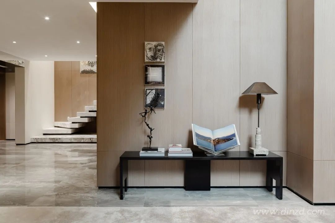 艺术无界,生活有声——烟台中海万锦洋房下叠样板间设计-55