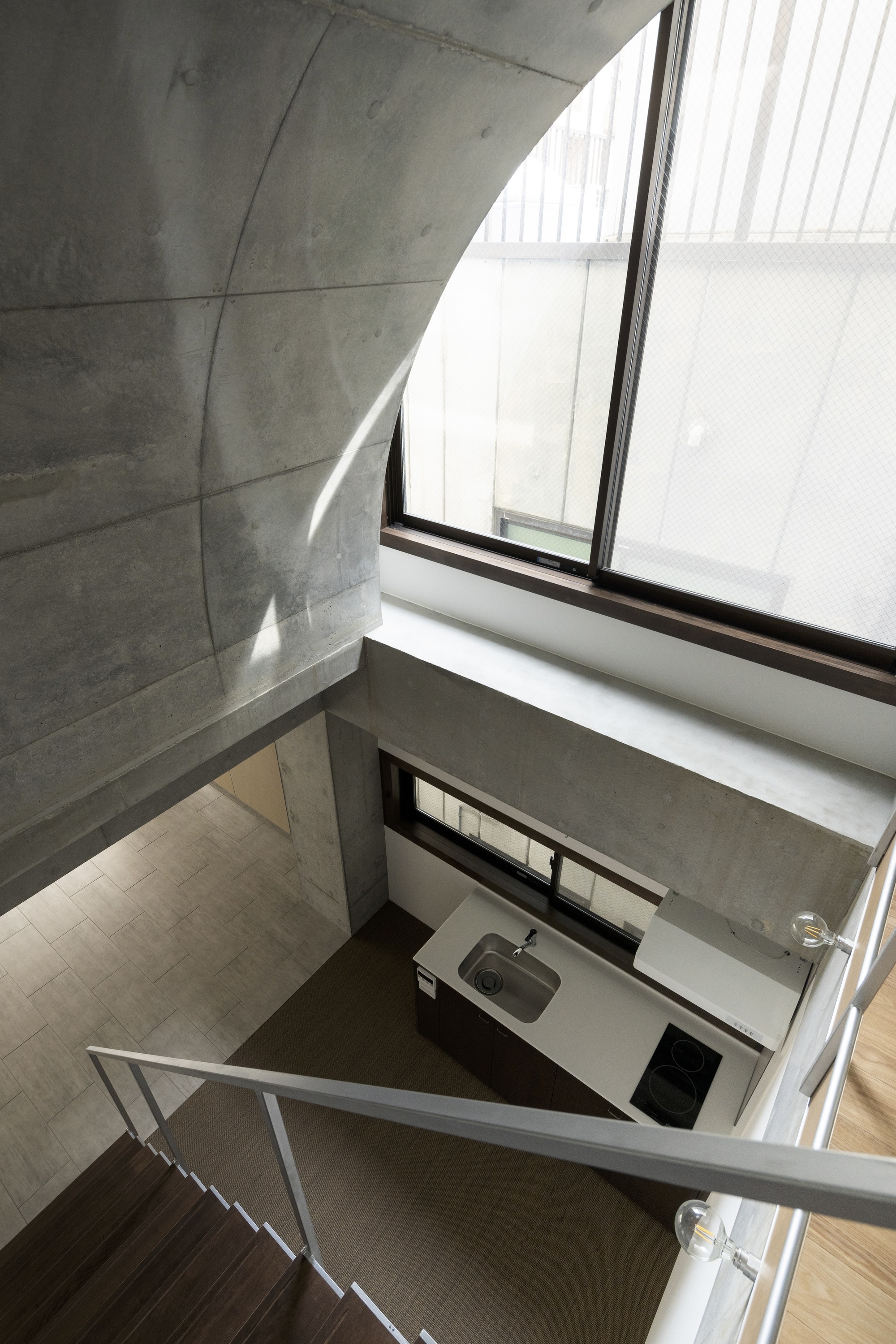 三日月坂公寓丨日本东京丨Hiroyuki Ito Architects-26