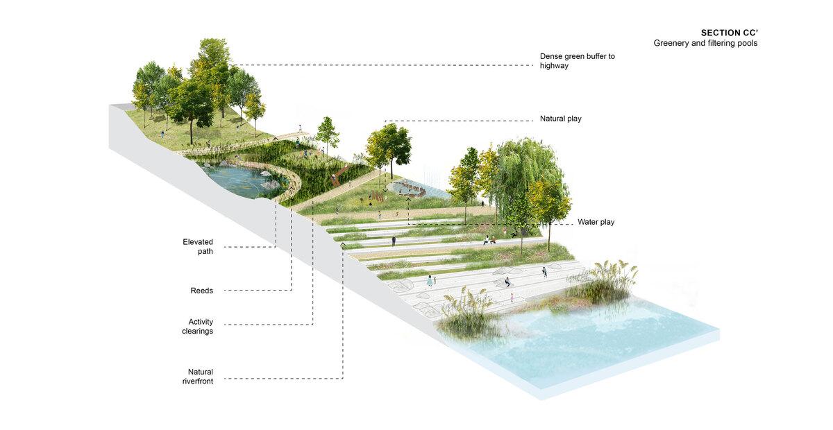 江汉公园天然游泳池丨韩国首尔丨佰筑设计（上海）+Carve（阿姆斯特丹）-64
