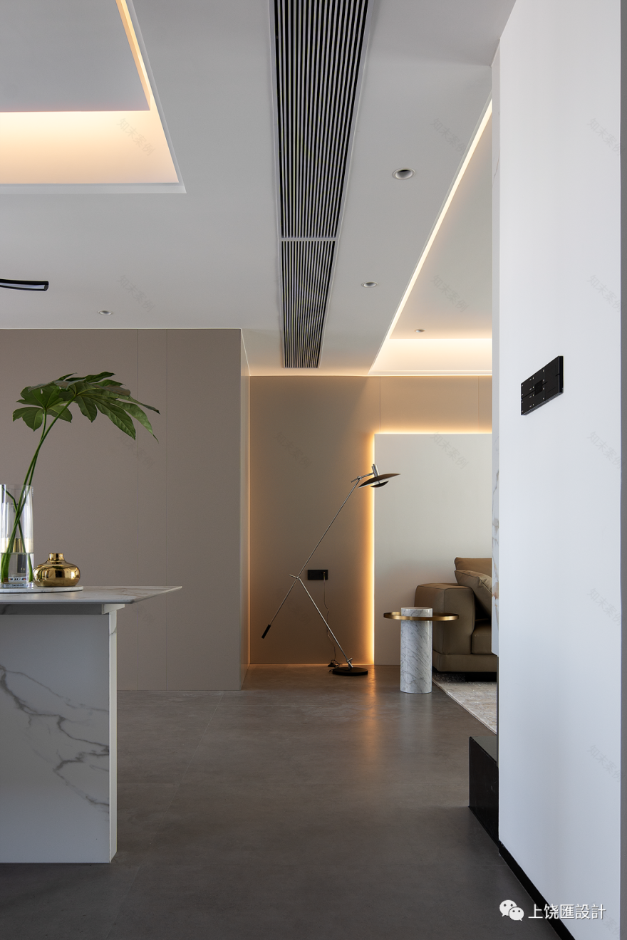 奶油风尚 · 王新涛 135㎡平层空间设计丨中国上饶丨博洛尼全屋定制-13