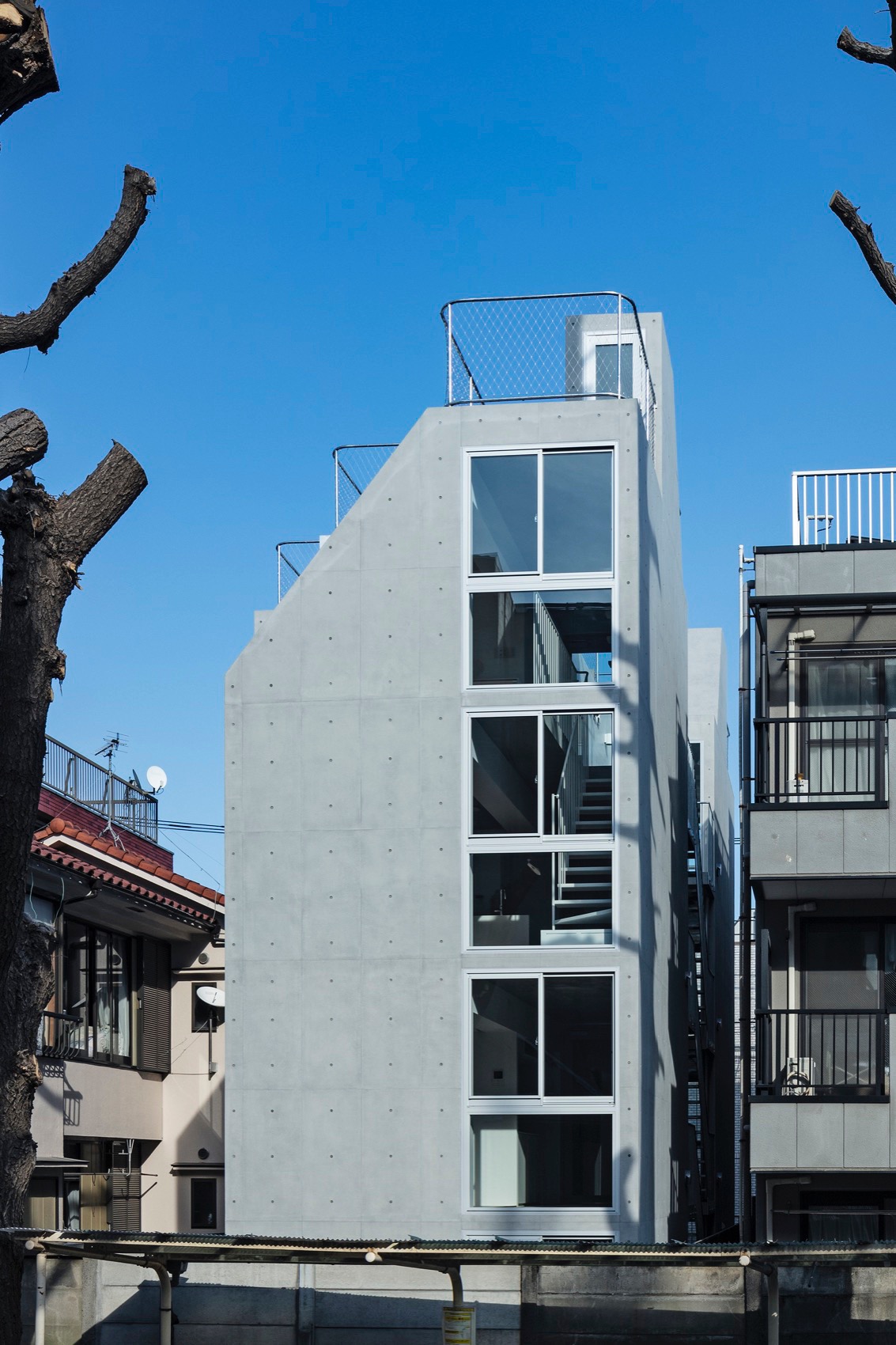 大冈山住宅公寓丨日本东京丨Tomoyuki Kurokawa Architects-6