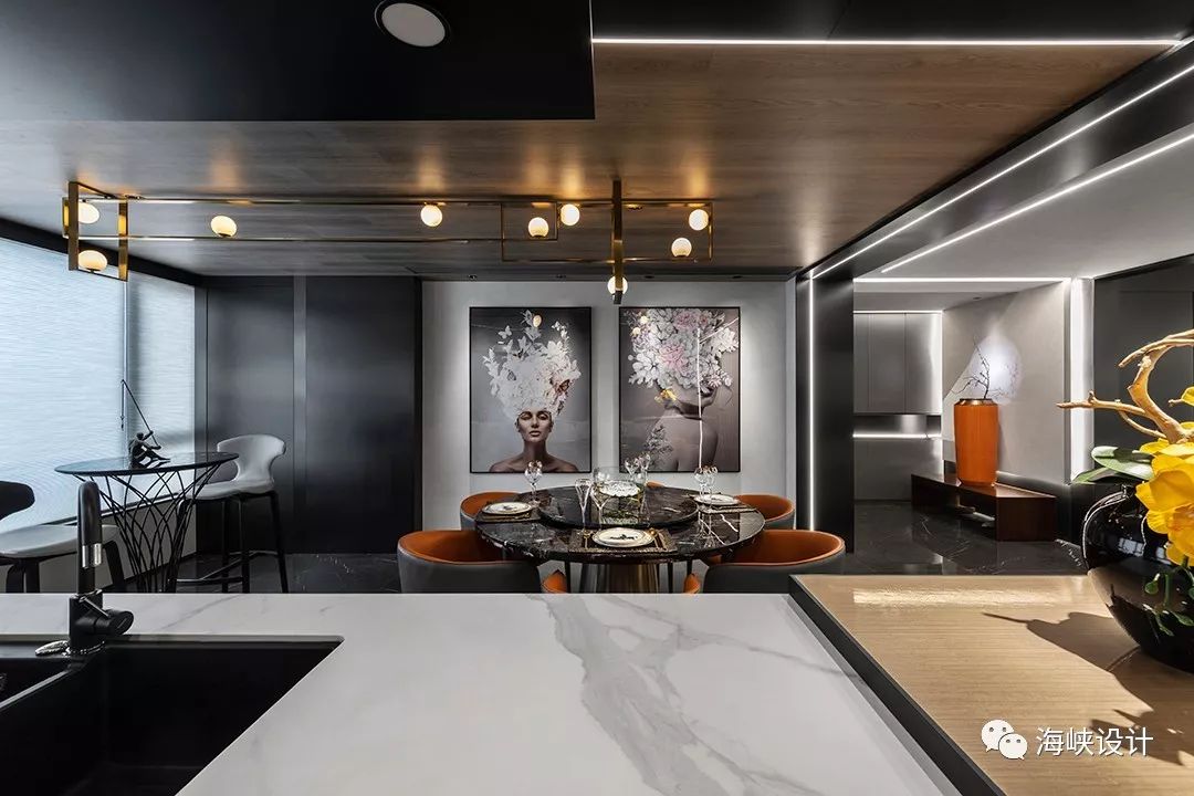 凡尔赛陈府 | 东方韵味的现代空间-4