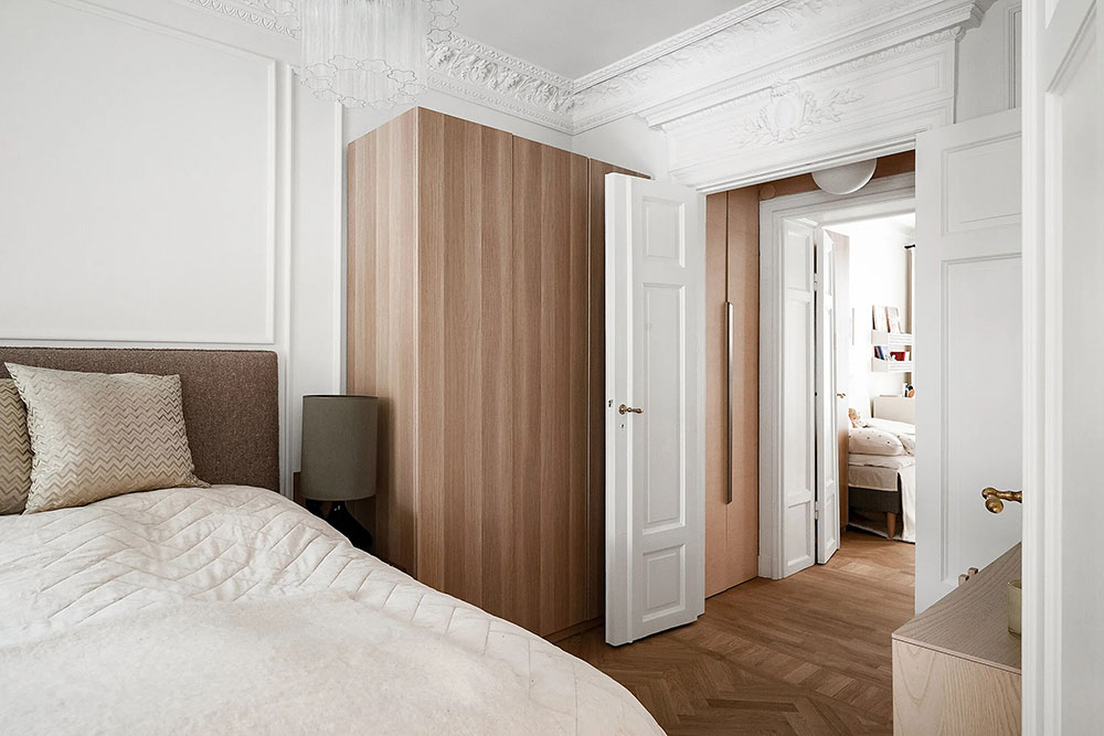 瑞典 75 平米优雅公寓 | 乳白色调的柔和魅力-19