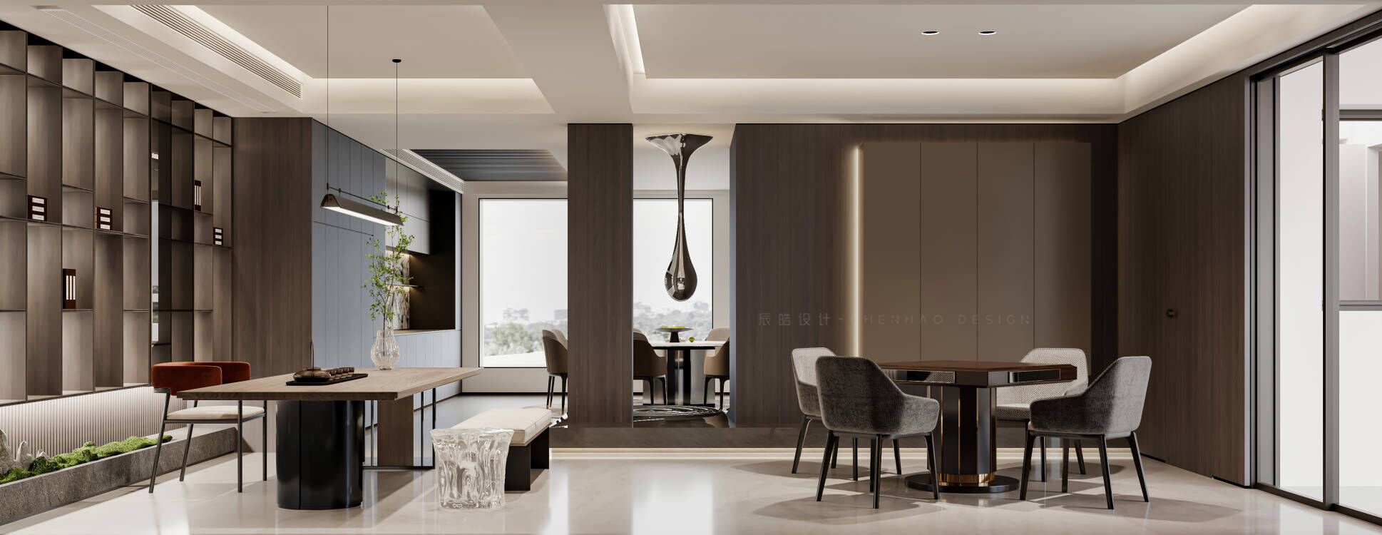 水映长岛丨中国成都丨辰皓空间设计-30