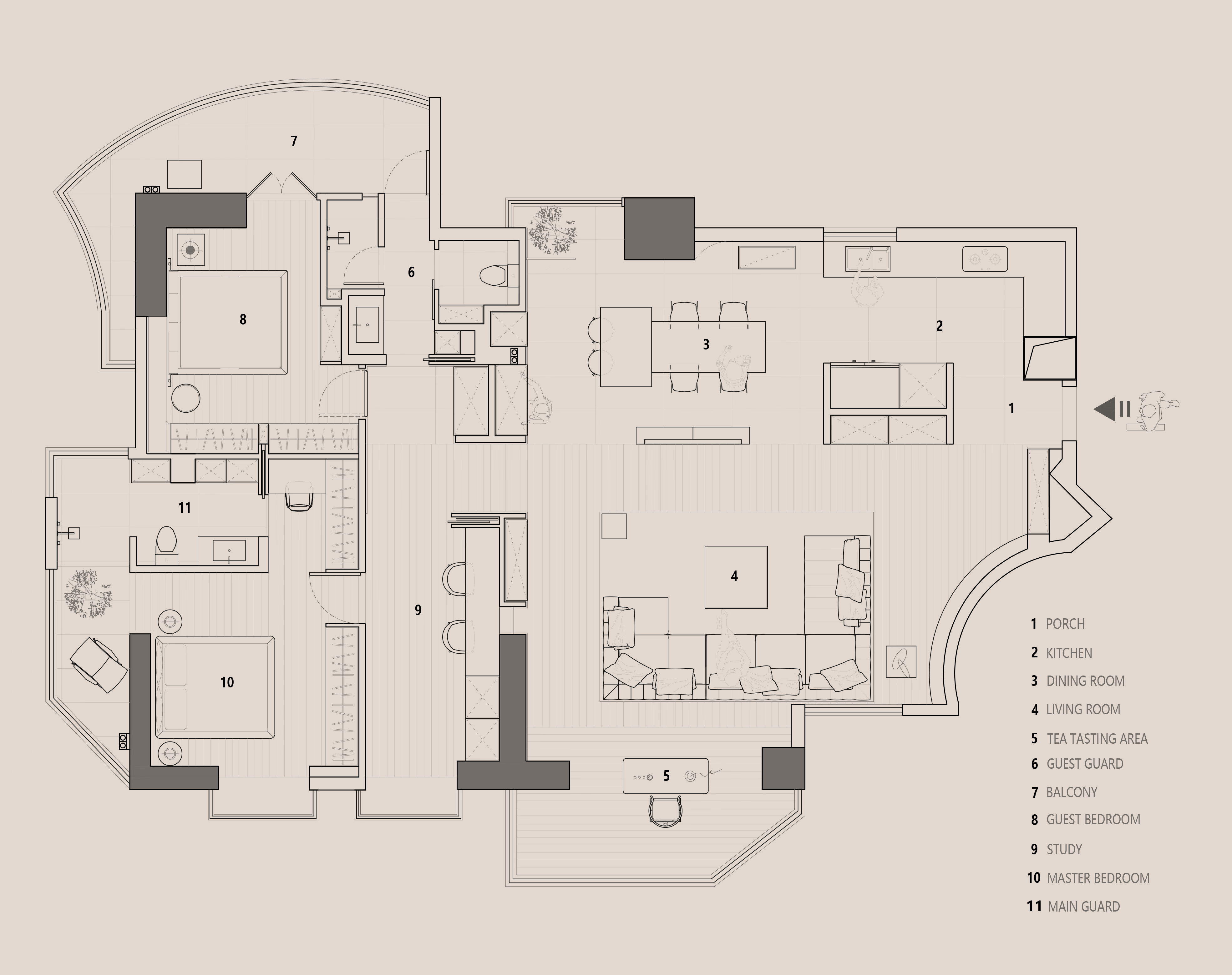 山海间丨中国厦门丨二木营造-47