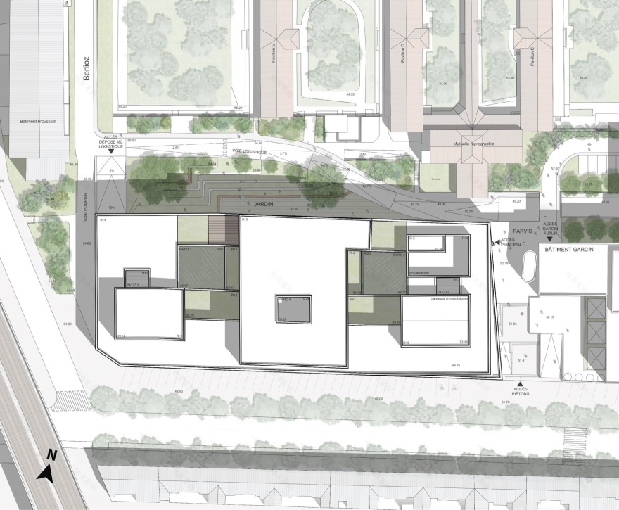 巴黎Sainte-Anne医院神经科学中心,法国 / Pargade Architectes-43