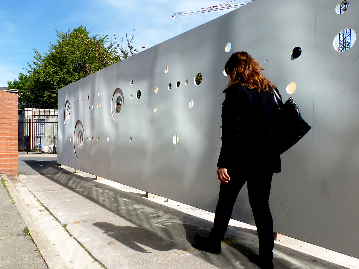 “PASSAGES”,建筑工地城市场景光学装置-7