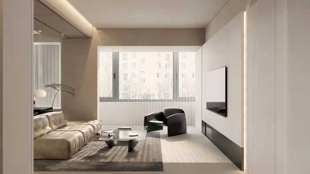 意式简约与微水泥的完美融合-11