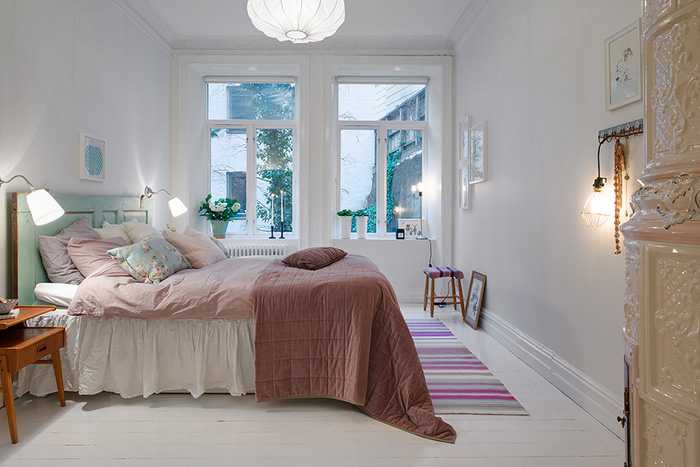 瑞典城市公寓的印花墙纸设计-23