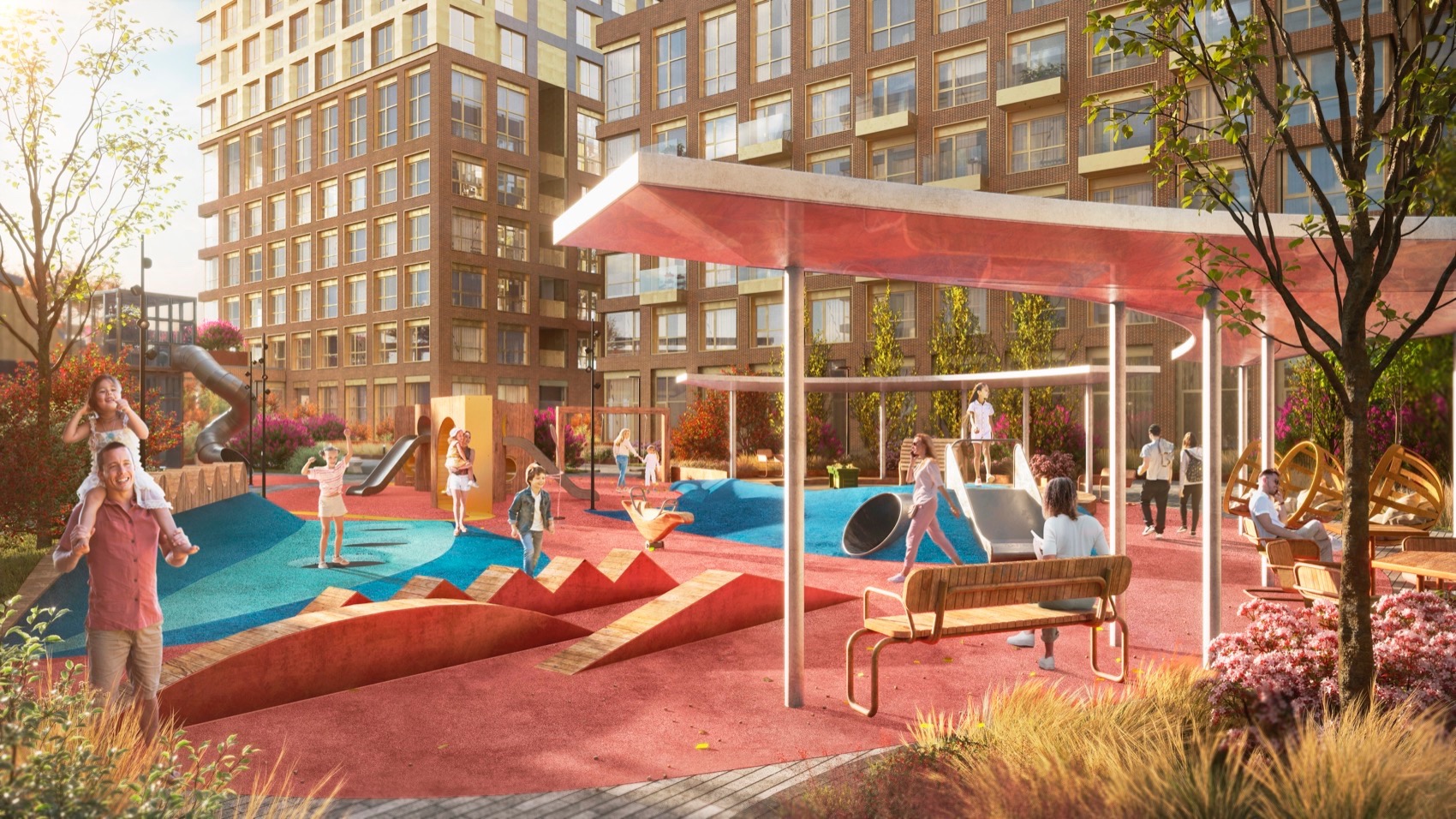 WOW住宅区庭院丨俄罗斯莫斯科丨建筑事务所VESCH!-49