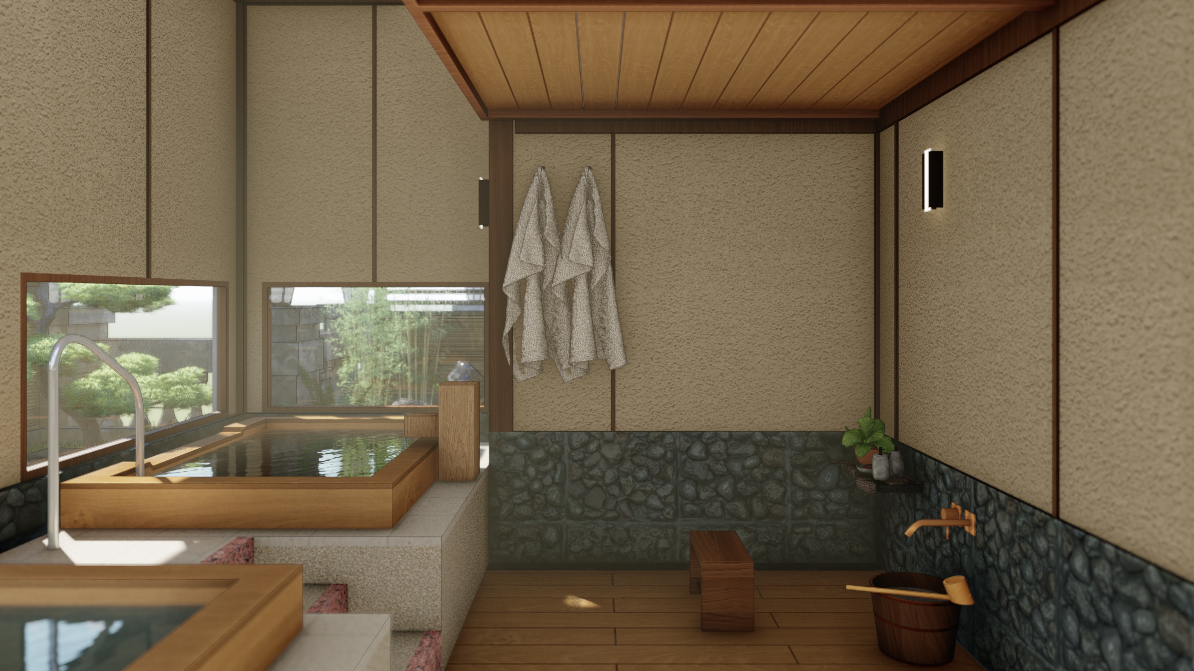 别墅 4F 温泉浴场设计丨越南胡志明市丨SGL Studio 团队-8