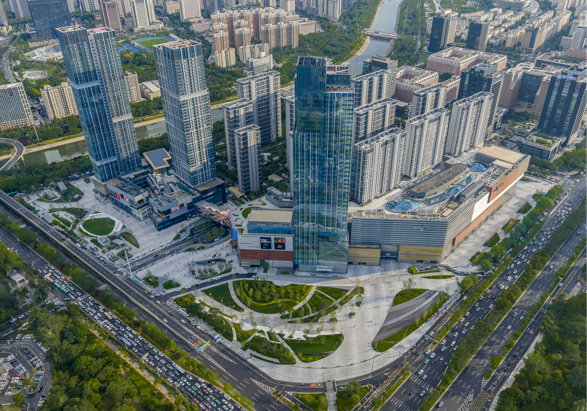 郑东万象城丨中国郑州丨PLAND博度景观设计(上海)有限公司等多家-11